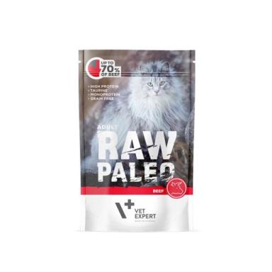 Raw Paleo karma mokra ADULT dla kota wołowina 100g