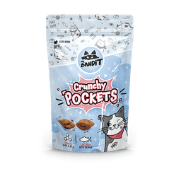 Mr. Bandit Crunchy Pockets z łososiem/ salmon 40g