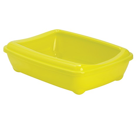 Yarro/Moderna Kuweta owalna z ramką duża 50cm cytrynowa