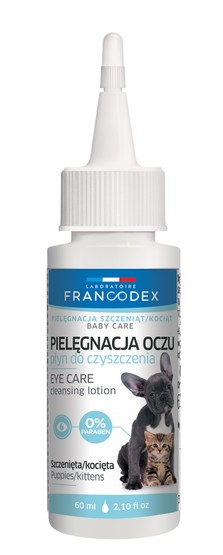 Francodex Płyn do oczu dla kociąt i szczeniąt 60ml