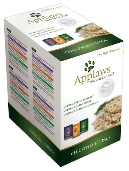 Applaws saszetki dla kota Chicken Selection Multi Pack 12x70g