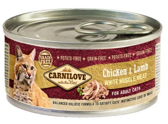Carnilove Cat Chicken &amp; Lamb &#8211; kurczak i jagnięcina puszka 100g