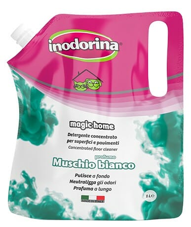 Inodorina Płyn do mycia Muschio Bianco &#8211; białe piżmo 1L