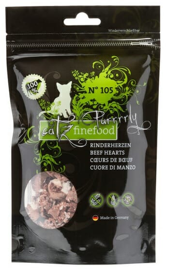 Catz Finefood Purrrrly N.105 Serca wołowe 35g