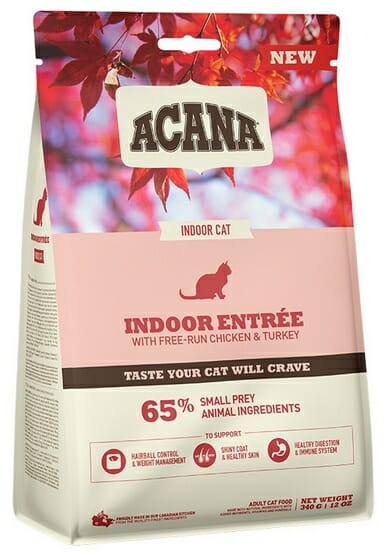 Acana Indoor Entree Cat &amp; Kitten 340g