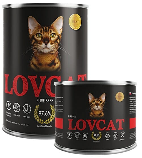 Lovcat Pure Beef puszka 400g