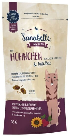 Sanabelle Snack Kurczak &amp; Burak 55g