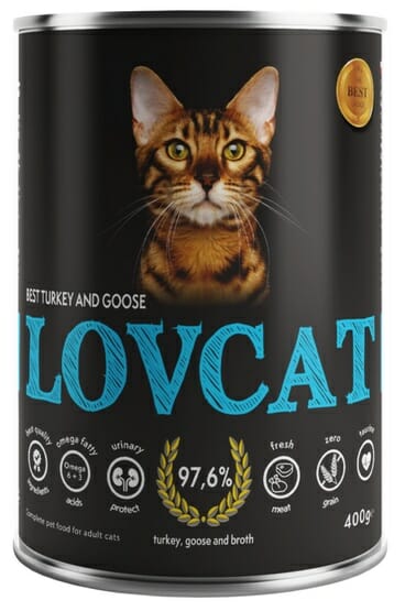 Lovcat Best Turkey &amp; Goose puszka 400g