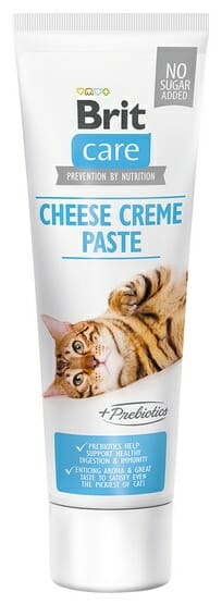 Brit Care Cat Paste Cheese Creme &amp; Prebiotics 100g