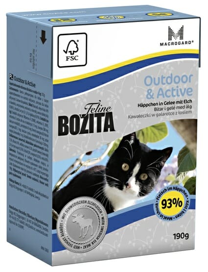 Bozita Cat Tetra Recart Feline Outdoor &amp; Active 190g