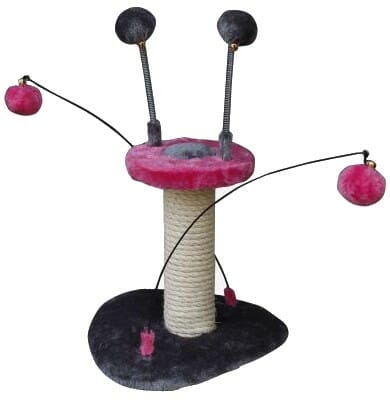 Yarro Drapak Mini UFO różowo-szary 23x24x25cm