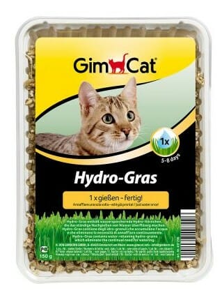 Gimpet Hydro-Gras &#8211; Trawa z hydrogranulkami dla kota &#8211; pojemnik 150g