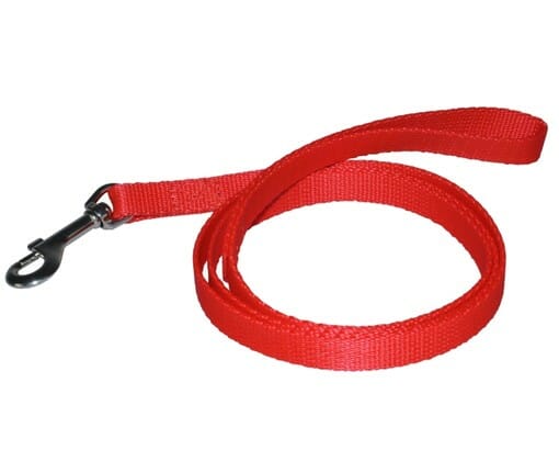 CHABA Smycz taśma &#8211; 20mm czerwona