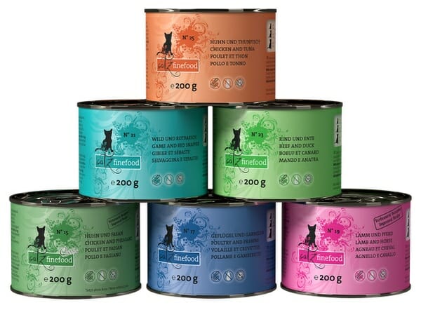 Catz Finefood Classic Collection II puszki multipack N.15-25 6x200g