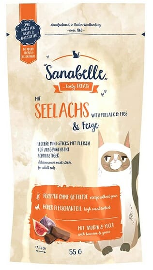 Sanabelle Snack Mintaj &amp; Figi 55g