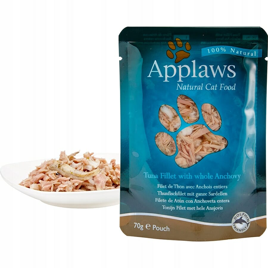 Applaws saszetka dla kota Tuńczyk, Anchois i Wodorosty 70g