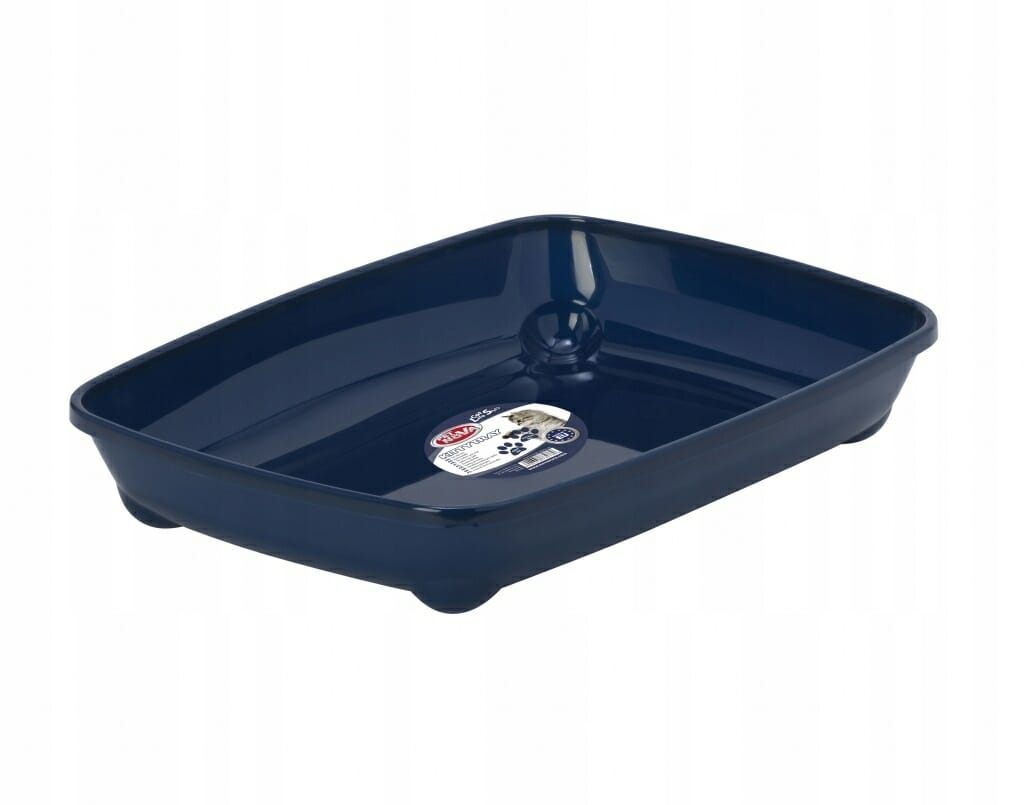 PetNova Kuweta Otwarta rozmiar S 37cm granatowa