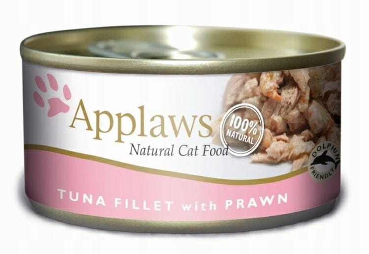 Applaws puszka dla kota Tuńczyk i Krewetki 70g