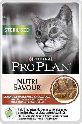 Purina ProPlan Sterilised Wołowina, 85G