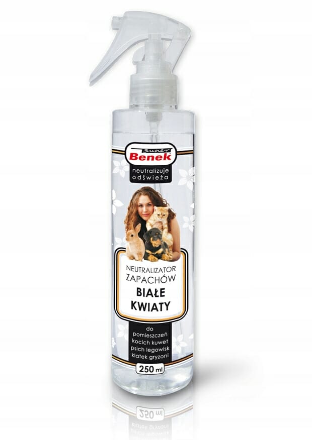 Benek Neutralizator Spray &#8211; Białe kwiaty 250ml