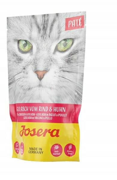 Josera Pasztet Gulasz z kurczakiem i wołowiną saszetka 85g