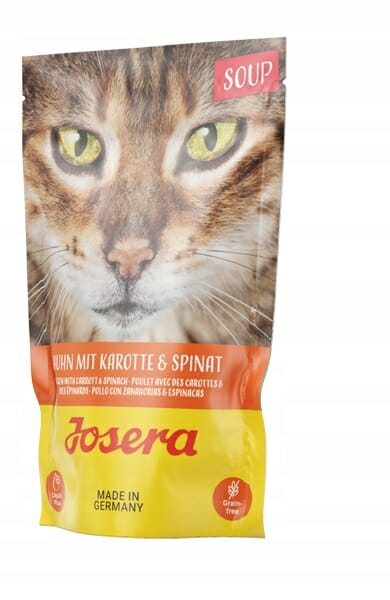 Josera Zupa Kurczak z marchewką i szpinakiem saszetka 70g