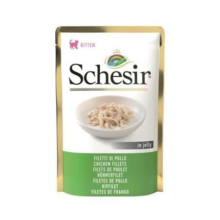 Schesir Kitten Filet z kurczaka saszetka 85g