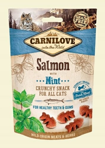 Carnilove Crunchy Snack Salmon&amp;Mint 50g