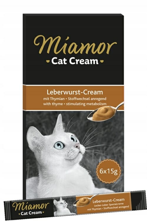 Miamor Cat Leberwurst Cream 6 x 15g