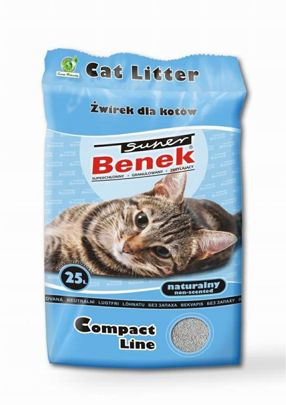 Żwirek Benek Super bentonitowy Niebieski 25l
