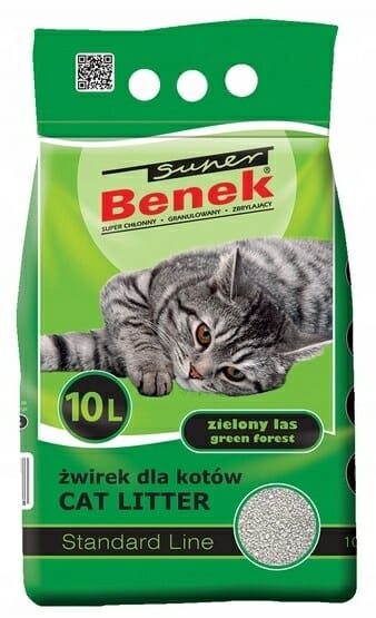 Żwirek bentonitowy Super Benek 10 L
