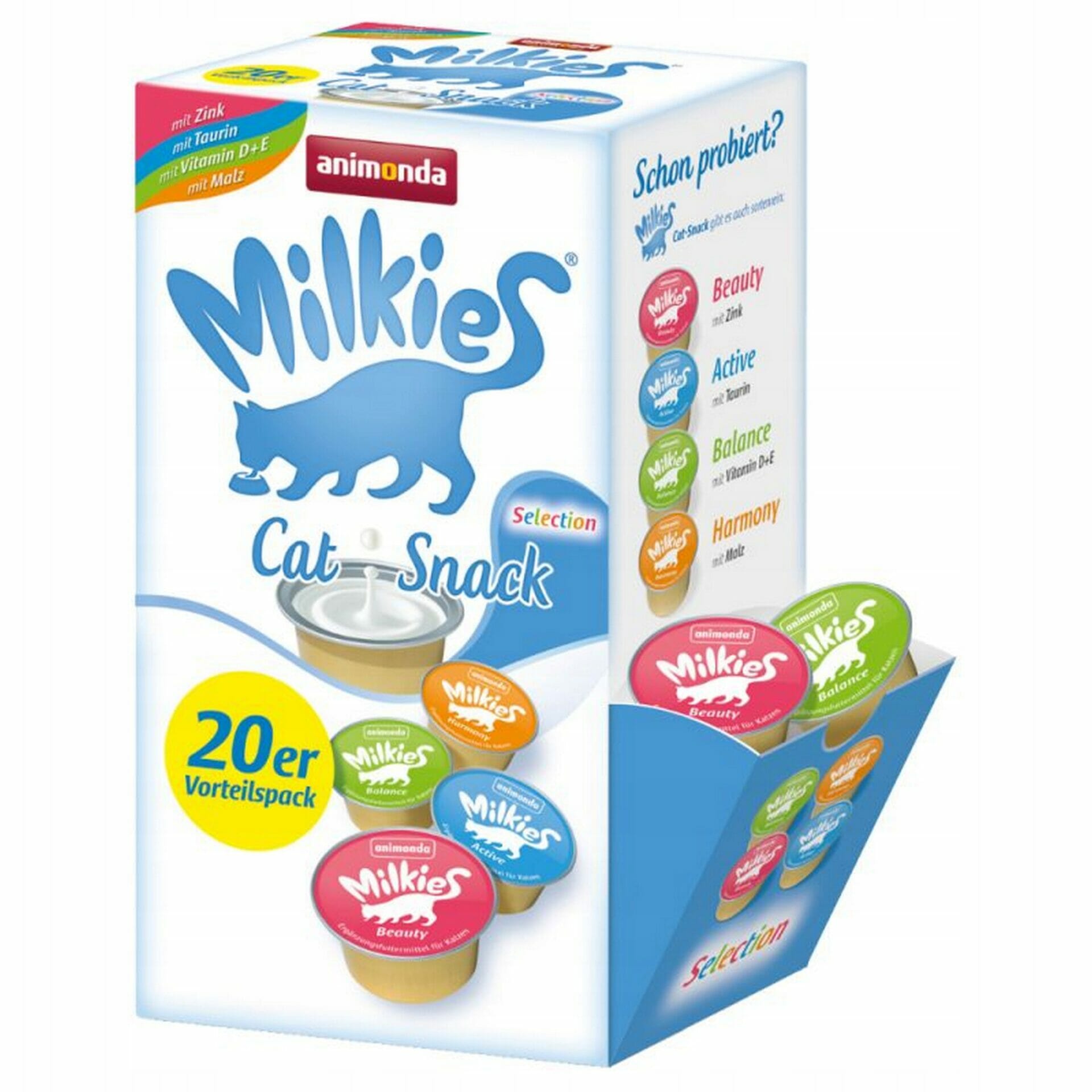 Smakołyk Animonda Milkies Selection 20x15g