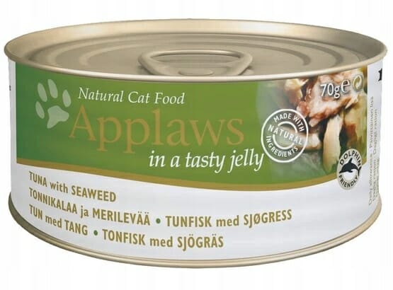 Applaws puszka dla kota Jelly &#8211; Tuńczyk i Wodorosty 70g