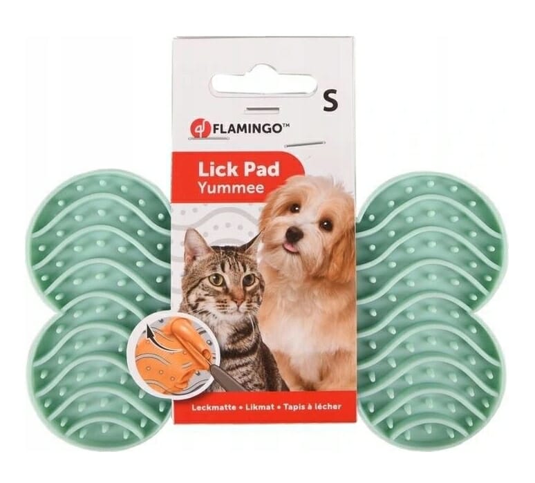 Mata antystresowa do lizania Flamingo Lick Pad S