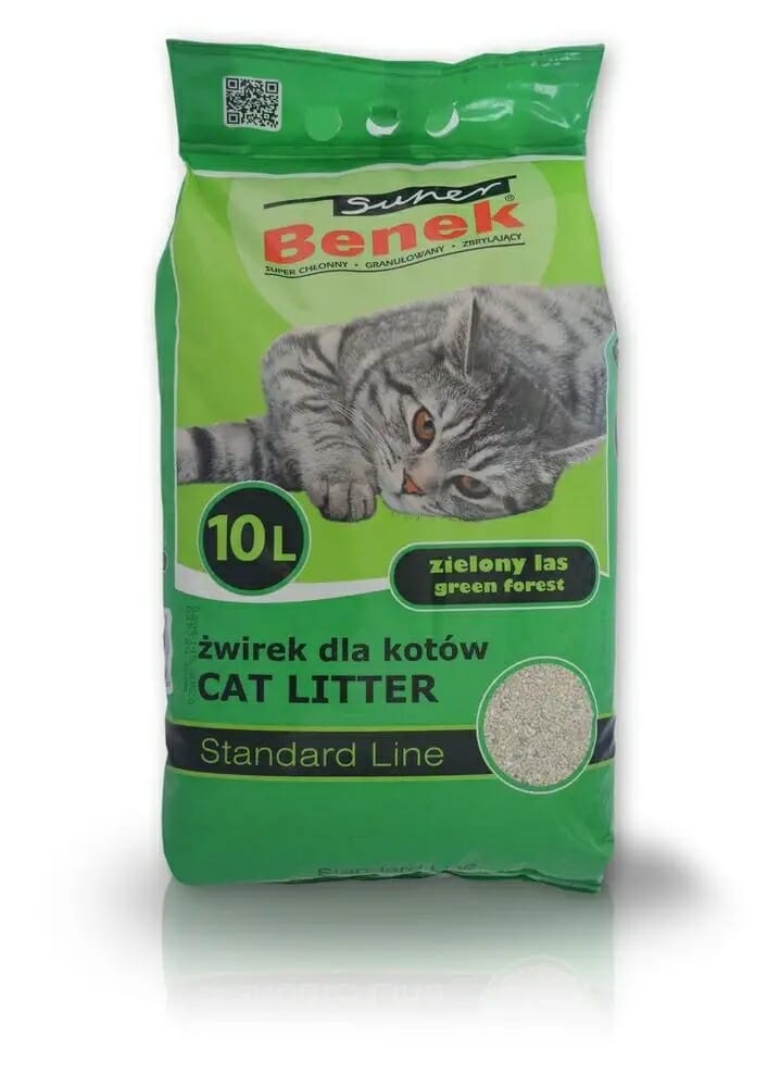 Żwirek bentonitowy Super Benek 10 L
