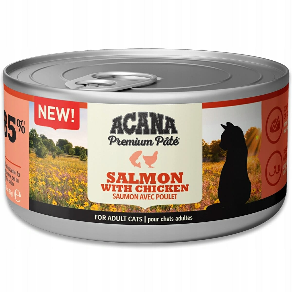 Mokra karma dla kotów Acana Salmon&amp;Chicken 85g
