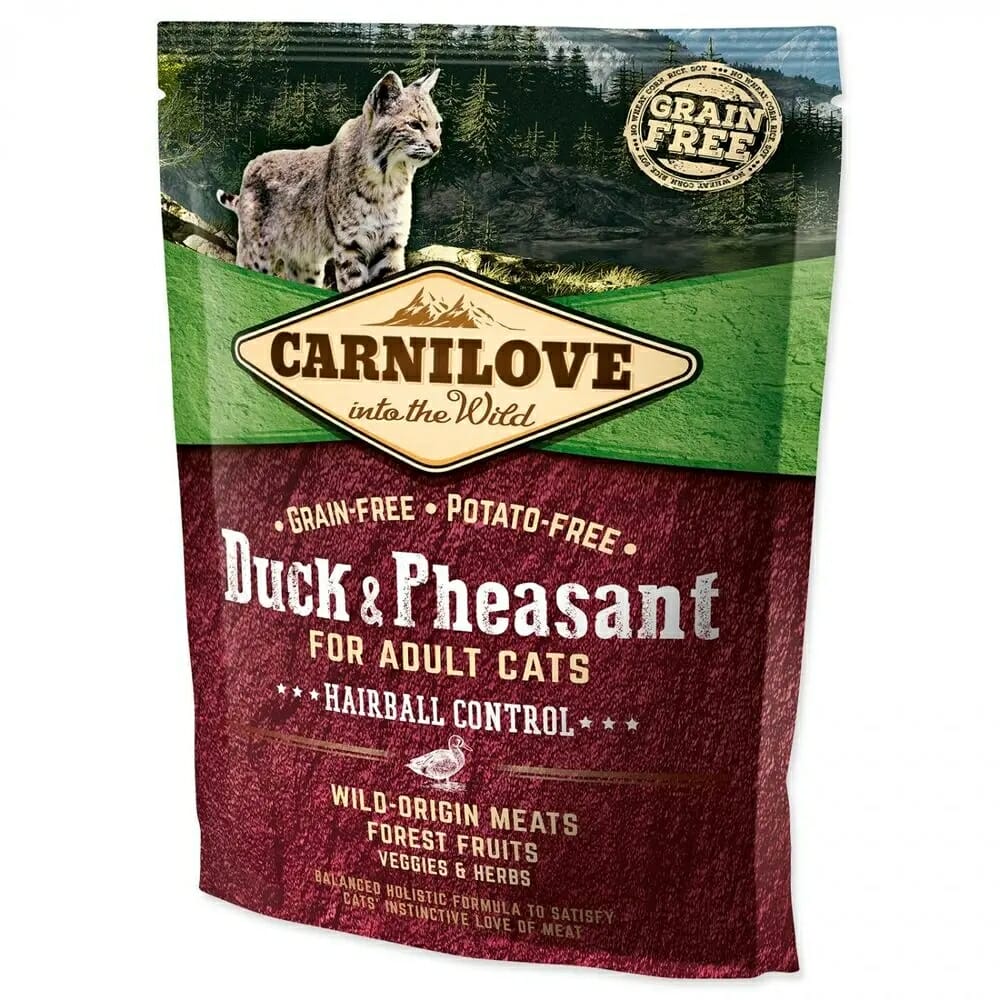Carnilove Cat Duck&amp;Pheasant Hairball Control 400g