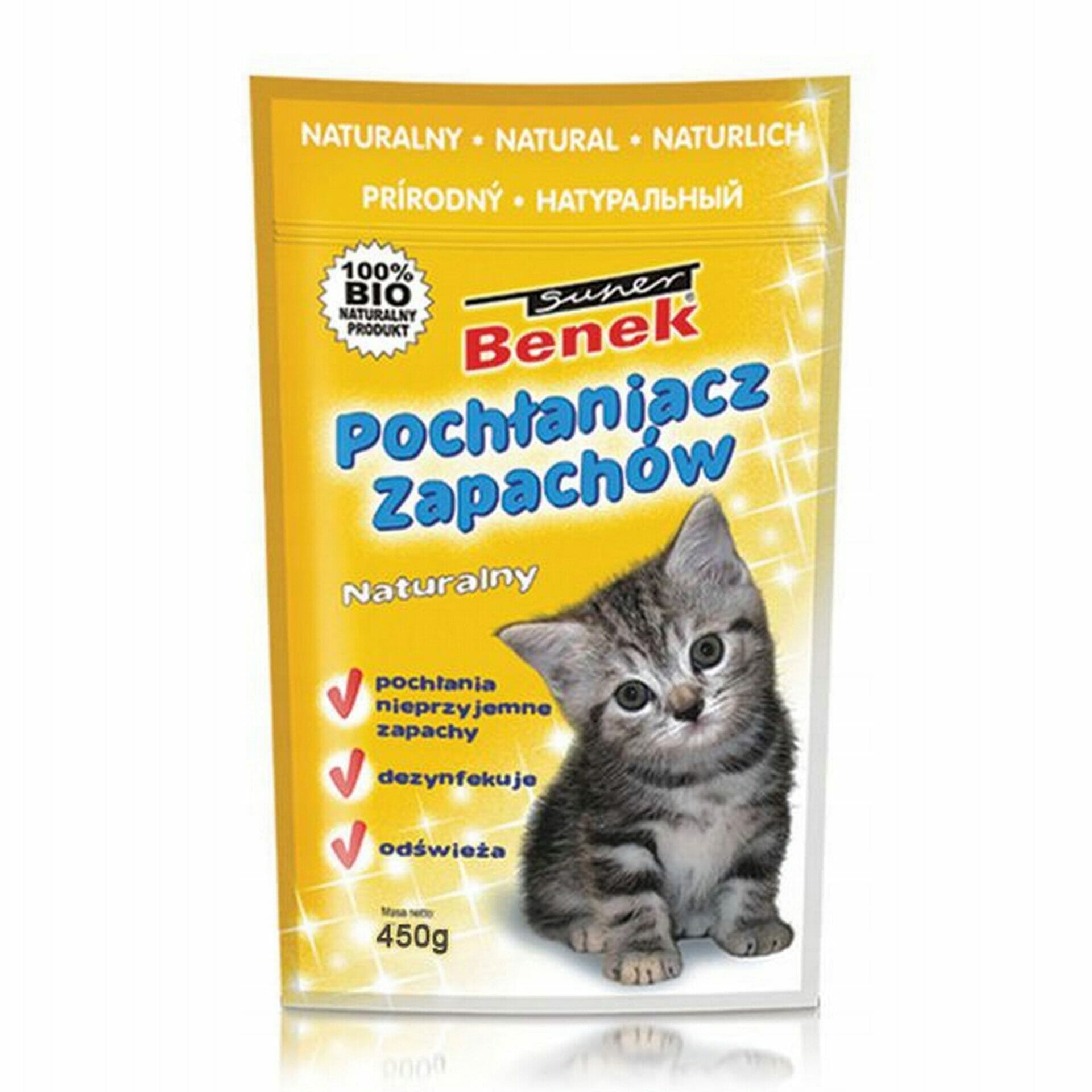 Super Benek Pochłaniacz zapachów naturalny &#8211; worek 0,45kg