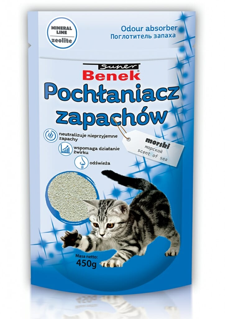 Benek Pochłaniacz zapachów Morski 450g
