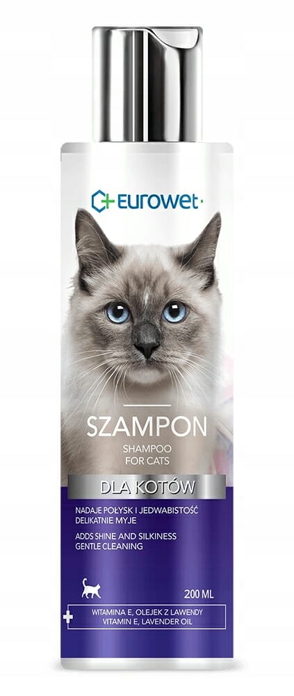 Eurowet Szampon dla kotów 200ml