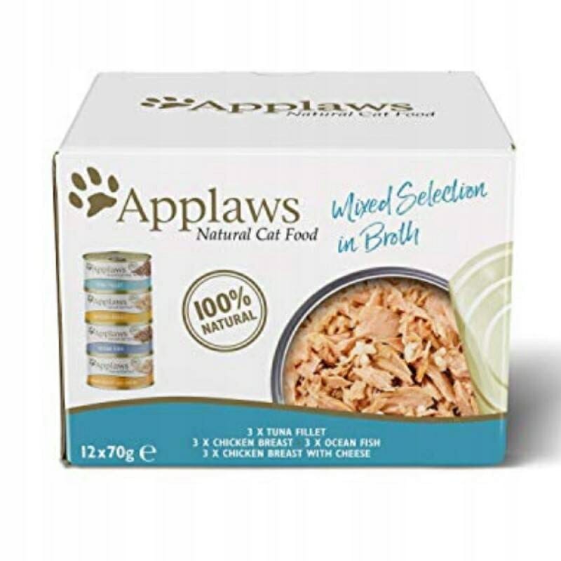 Applaws puszki dla kota Multipack Mixed 12x70g