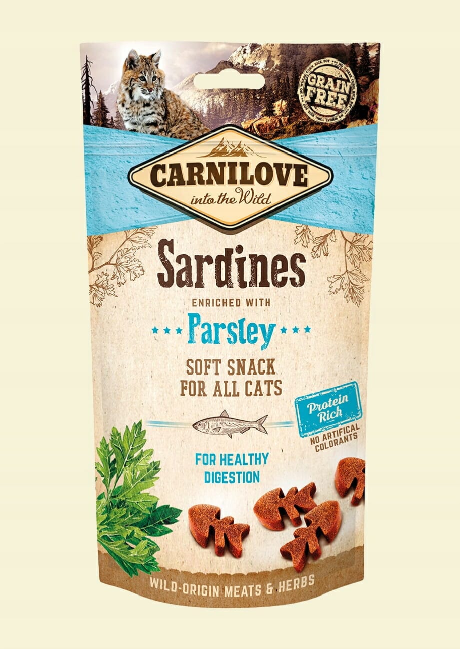 Carnilove Soft Snack Sardine&amp;Parsley 50g
