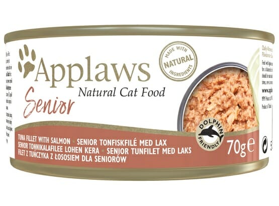 Applaws puszka dla kota Senior tuńczyk &#038; łosoś 70g