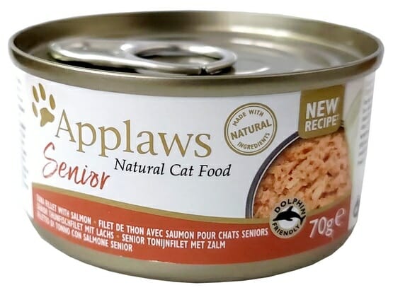 Applaws puszka dla kota Senior tuńczyk &#038; łosoś 70g