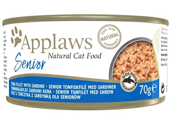 Applaws puszka dla kota Senior tuńczyk &#038; sardynka 70g