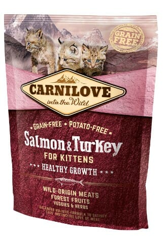 Carnilove Cat Salmon &#038; Turkey for Kittens &#8211; łosoś i indyk 400g