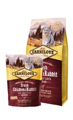 Carnilove Cat Fresh Chicken &#038; Rabbit Gourmand &#8211; kurczak i królik 400g
