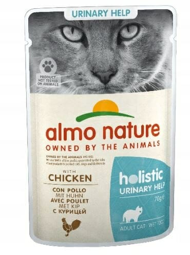 Mokra karma kot Almo Nature Urinary kurczak 55g