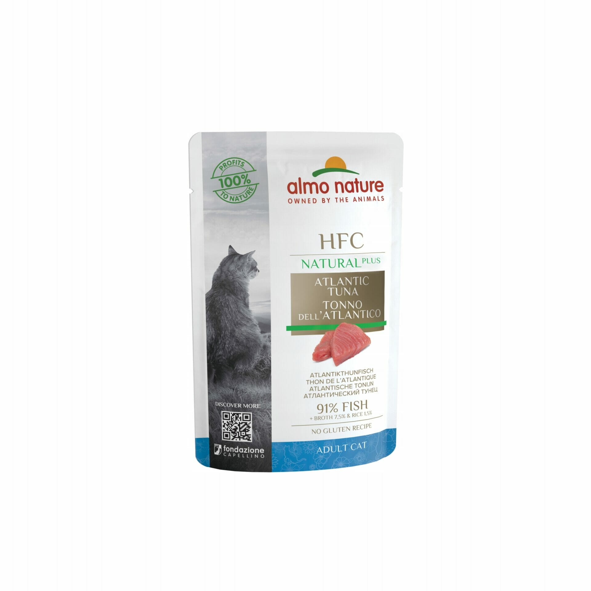Mokra karma kot Almo Nature tuńczyk atlantyck. 55g