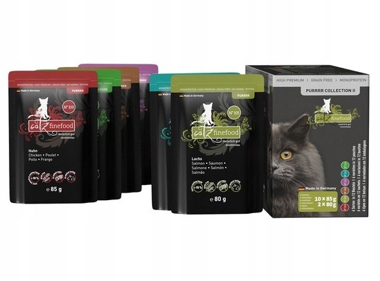 Catz Finefood Purrr Collection II saszetki 12x85g